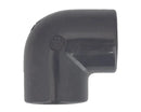 Coude 90° pour tube rigide ø 25 mm.