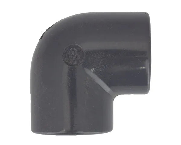 Coude 90° pour tube rigide ø 25 mm.