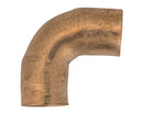 Coude 90º h-h 90 cuivre 1/4''