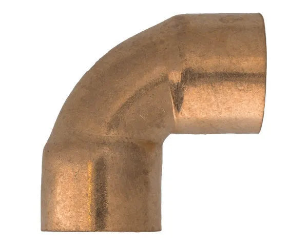 Coude 90º femelle-femelle 90 cuivre 1/2''