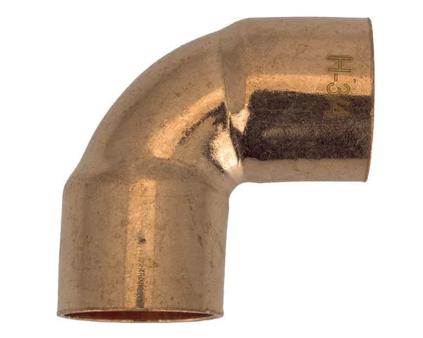 Coude 90º femelle-femelle 90 cuivre 3/4''