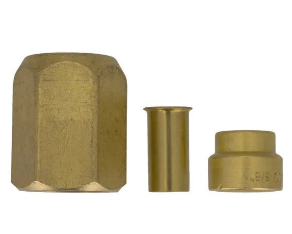 Douille-écrou-manchette 3/8'' 0,8 mm