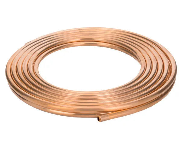 Tuyau en cuivre 5/8'' 15 m. norme EN12735-1