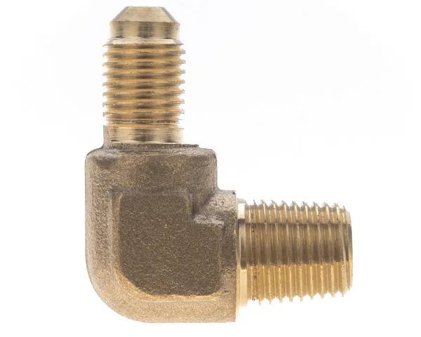 Coude SAE 1/4'' mâle x gaz 1/4'' mâle