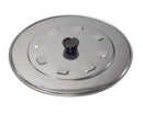 Couvercle en acier inoxydable ø 24 cm.