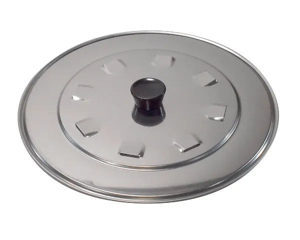 Couvercle en acier inoxydable ø 24 cm.