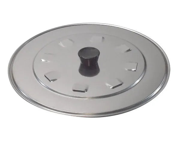 Couvercle en acier inoxydable ø 26 cm.