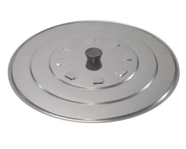 Couvercle en acier inoxydable ø 32 cm.