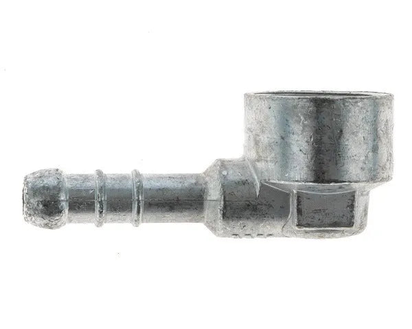 Tétine 90º prise gaz butane filetage 1/2''