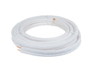 Tube de cuivre isolé double 1/4 + 5/8 20 m
