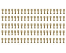 Cosse femelle 6,3 à sertir (100 unités)