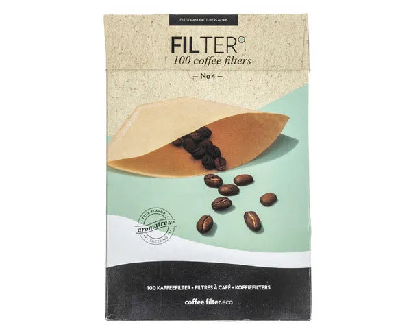 FILTRE POUR CAFETIÈRE ÉLECTRIQUE N° 4 100 unités