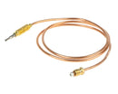 Thermocouple tête lisse M8 600 mm