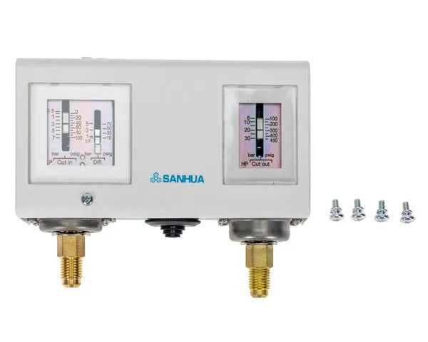 Sanhua pressostat double haute/basse ps15aal-s51