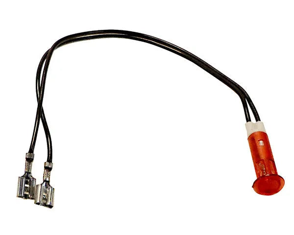 Pilote lumière ø9 mm rouge 200 mm