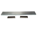 Grille de ventilation 600x122mm inoxydable