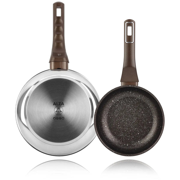 ALZA PETREA lote 2 sartenes 18-24 cm.