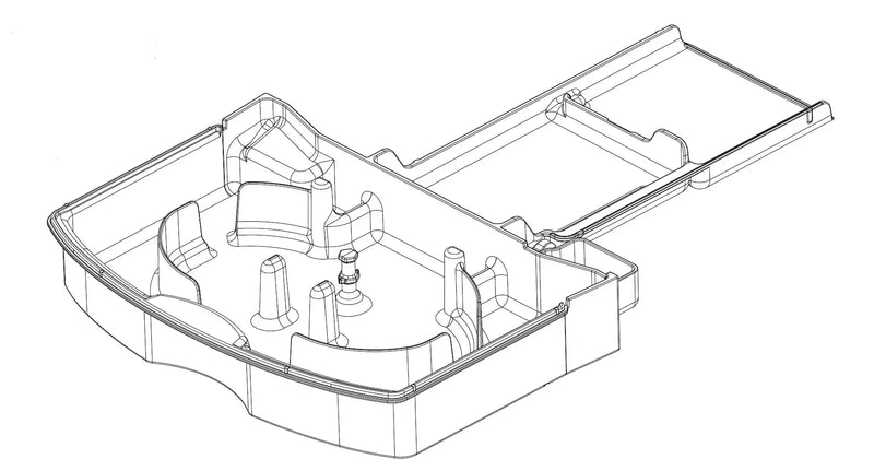 DeLonghi bandeja recoge gotas cafetera  Magnifica Start AS00006935