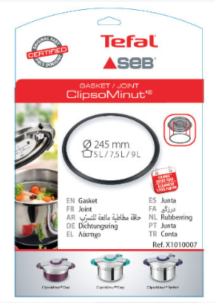 Calor assemble la cocotte Clipso Minut 245mm X1010007