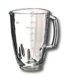 Jarra de cristal batidora licuadora Braun AS00000024