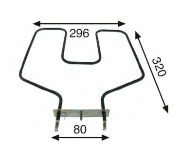 Resistencia de horno Teka 1000W 99511212