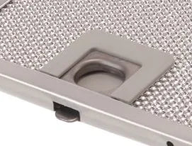 Filtre métallique pour hotte 124 x 254 mm Bosch, Siemens, Balay 00746790