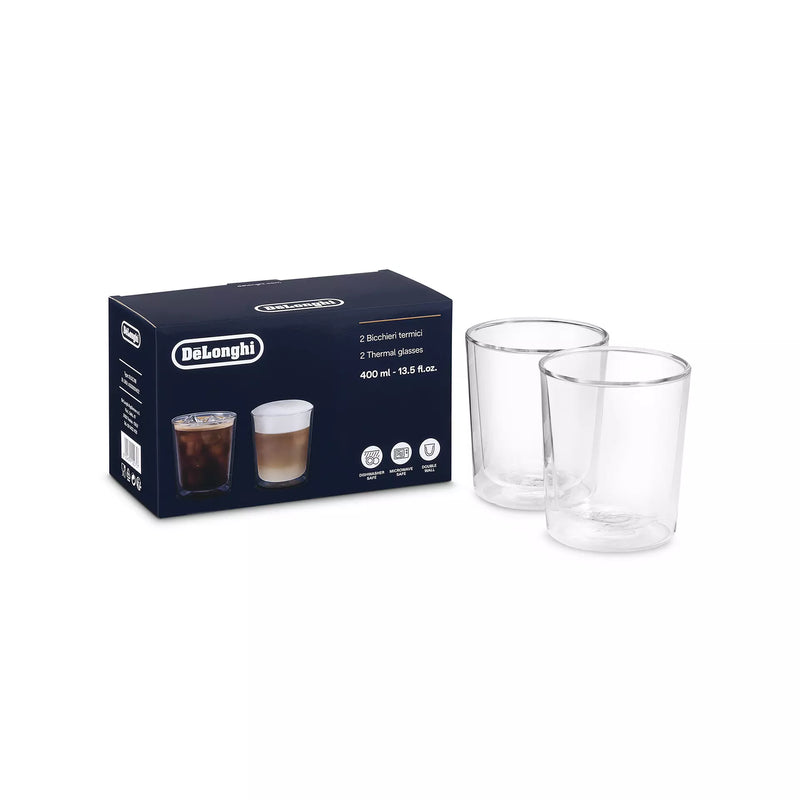 Delonghi Vasos térmicos de doble pared, 400 ml, pack de 2 DLSC318