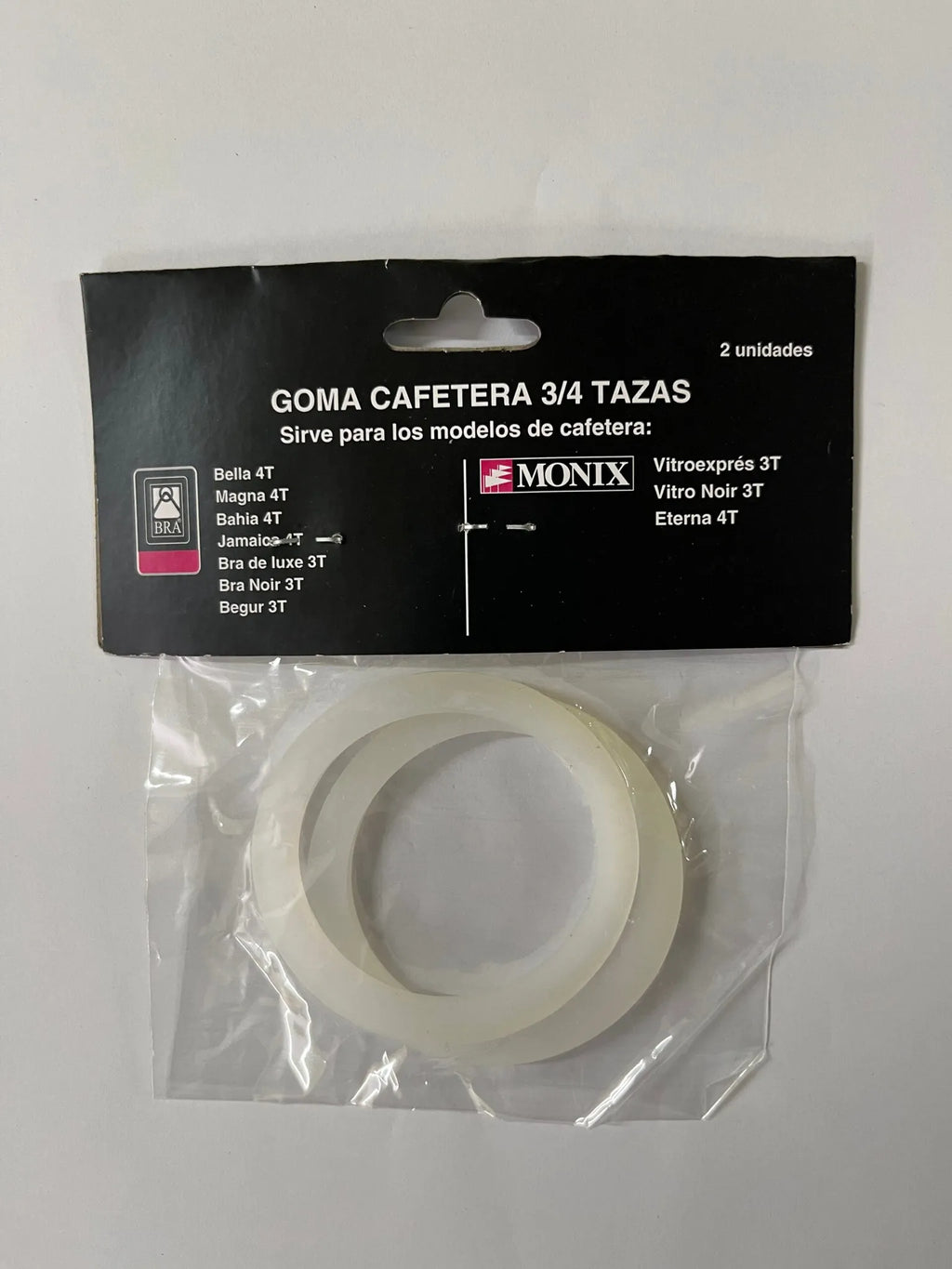 Joint De Rechange Pour Cafetière BRA 4 Tasses - Compatible Bahia, Elegance, Bali - Lot De 2
