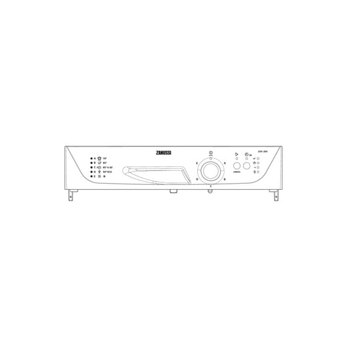 Bouton d'allumage/extinction Electrolux en acier inoxydable 1528655317