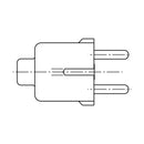 Cable de alimentación 3x1.5 Electrolux, AEG 1100mm 3570551741