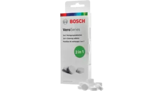 Pastillas detergente cafeteras automáticas Bosch 00312096