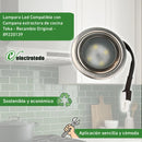 Teka porte-lampes LED cloche 89220139