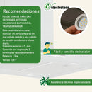 Teka porte-lampes LED cloche 89220139