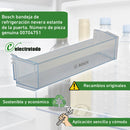 Bac à bouteilles pour réfrigérateur Bosch 00704751