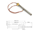 Résistance pour poêle à pellets 140mm x 9.9mm 3/8 300W HT62652