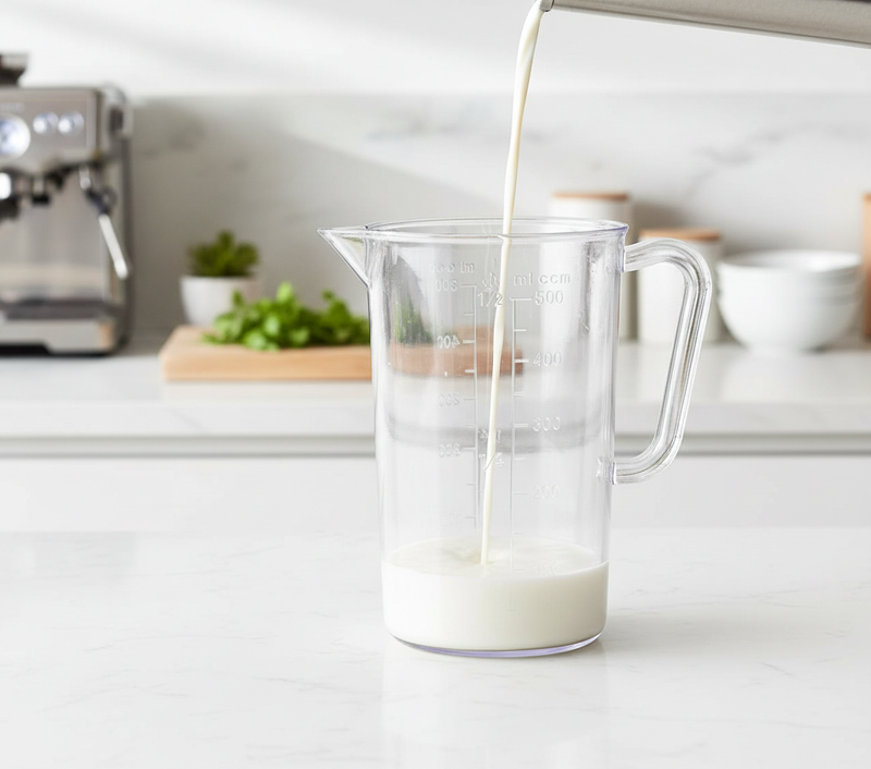 Jarra medidora LACOR en cocina doméstica