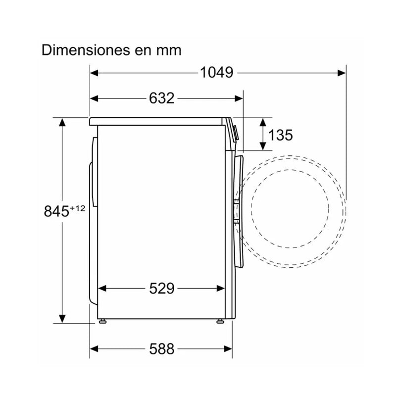 Lavadora Balay (10 kg - 1400 rpm - Blanco) 3TS3106B