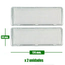 Couvercle de lumière ORIGINAL pour hotte Balay, Bosch, Siemens, Lynx 2 unités