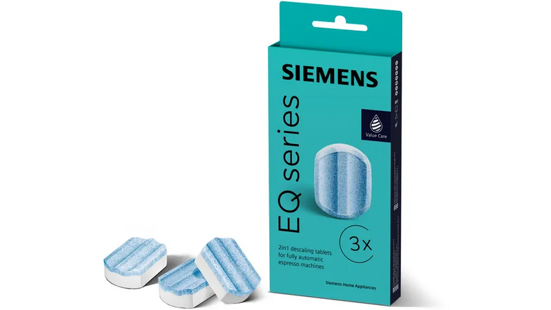 Tablettes de détartrage pour cafetière Siemens 00312095