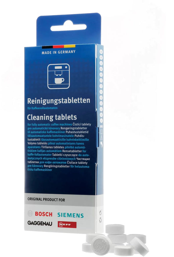 Recambio pastillas limpiadoras cafetera Bosch Siemens Balay