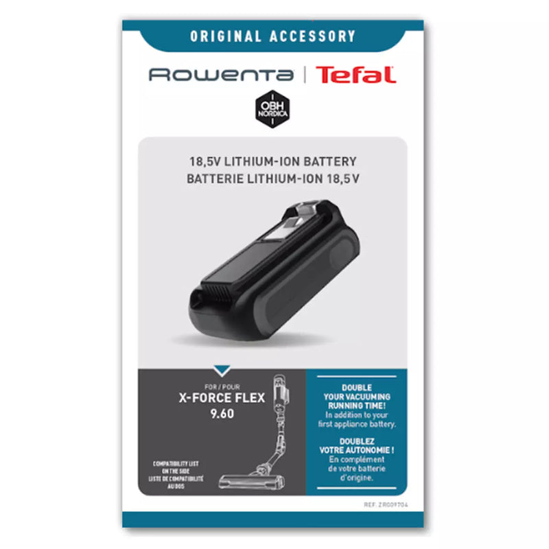 Batteria Ricaricabile 22,2V Li-ion Aspirapolvere Rowenta X-pert 160 RS