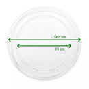 Plato microondas diámetro 24.5cm Universal