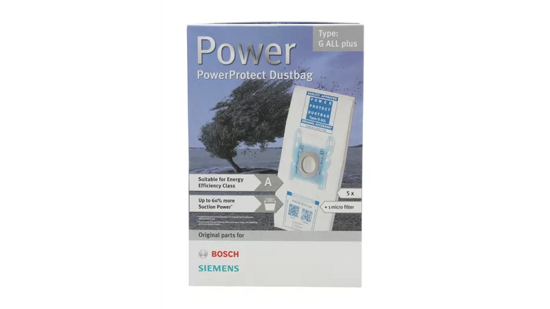 Sac d'aspirateur Bosch PowerProtect, Siemens 00577549