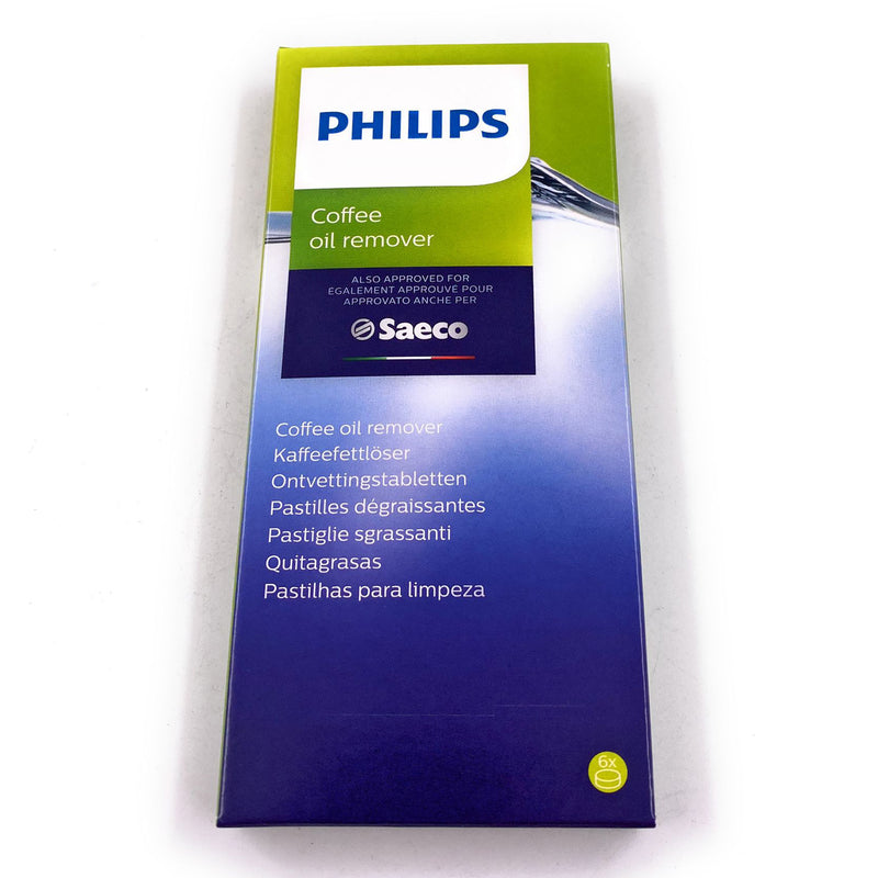 Lot de 6 pastilles dégraissantes pour cafetière Saeco Philips CA6704/1