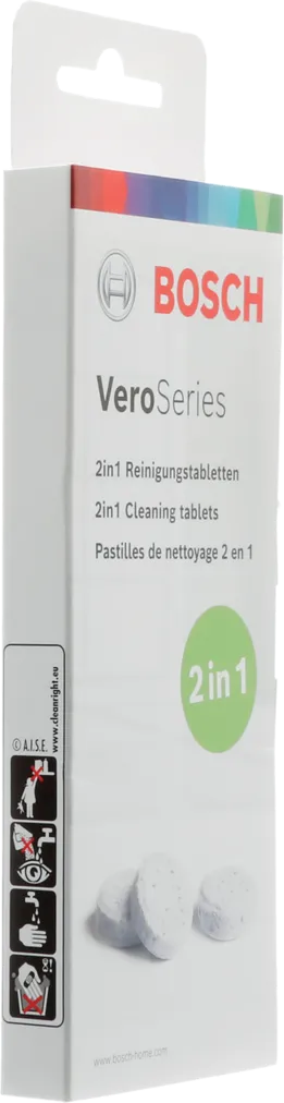 Pastillas detergente cafeteras automáticas Bosch 00312096