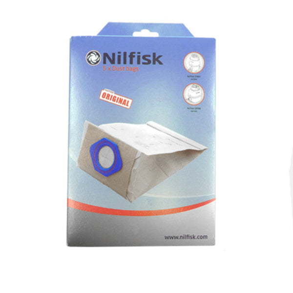 Nilfisk Bolsas Coupé/Neo/Go - Pack 5 bolsas + Pre-filtro - Electromax