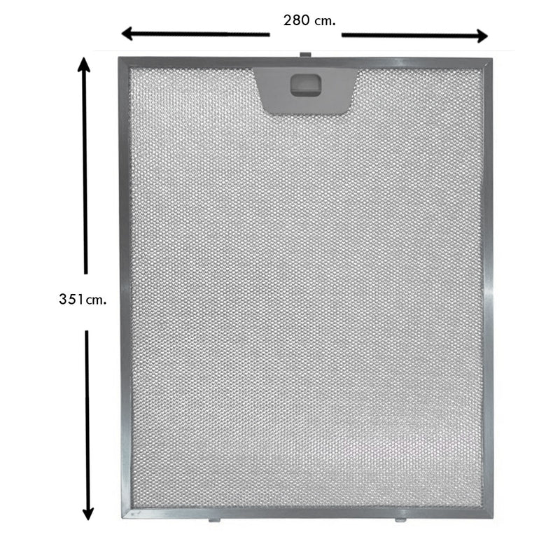 Filtro antigrasa metálico campana Bosch, Siemens 11041967